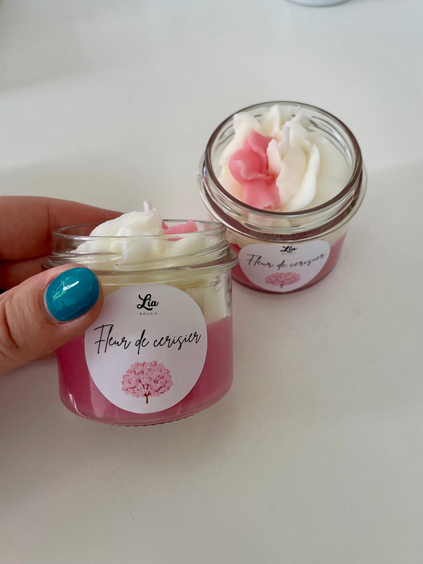 Bougie gourmande senteur Fleur de cerisier