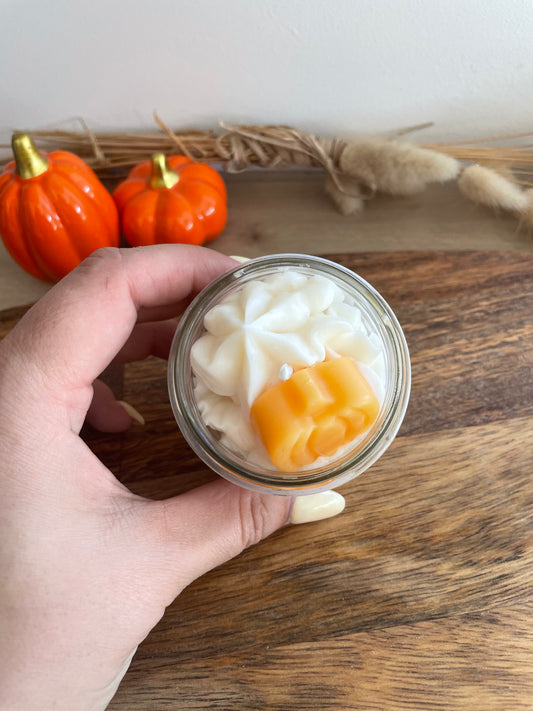 Bougie gourmande Collection Automne - senteur Lait d’amande