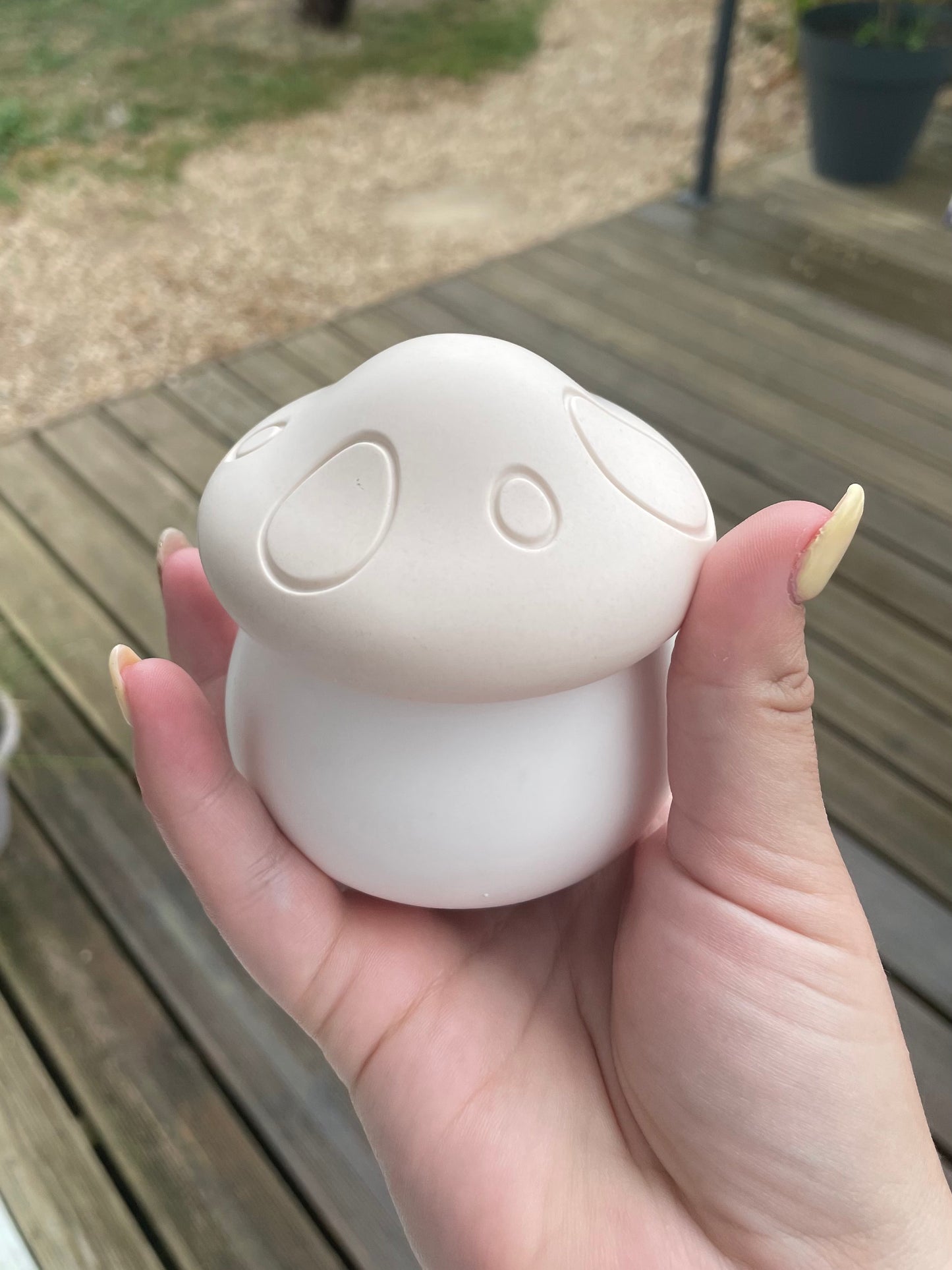 Bougie "Mon joli champignon" senteur au choix / SUR COMMANDE