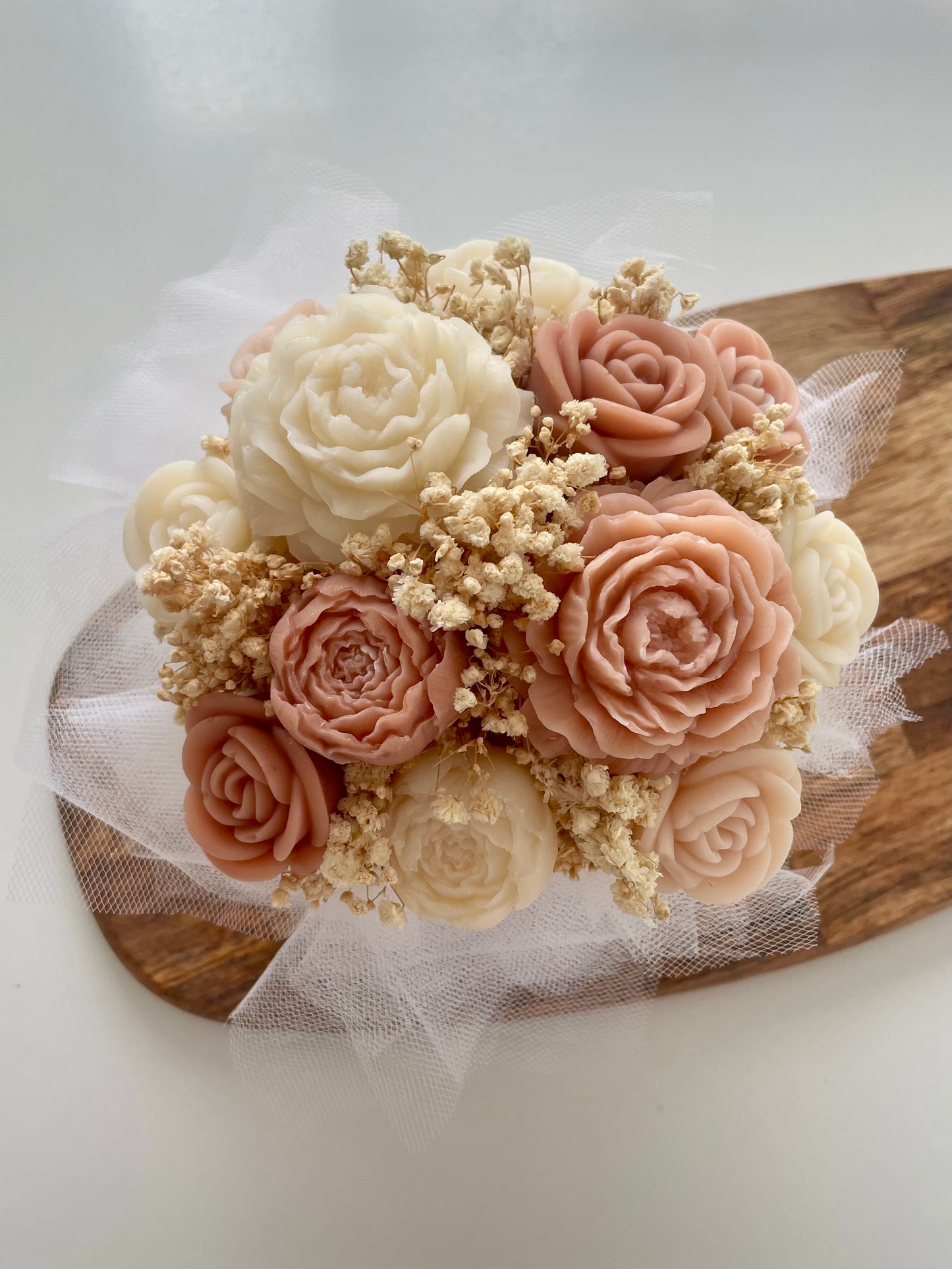 Bouquet de fleurs de Fondants Parfumés – MARRON / PRE-COMMANDE