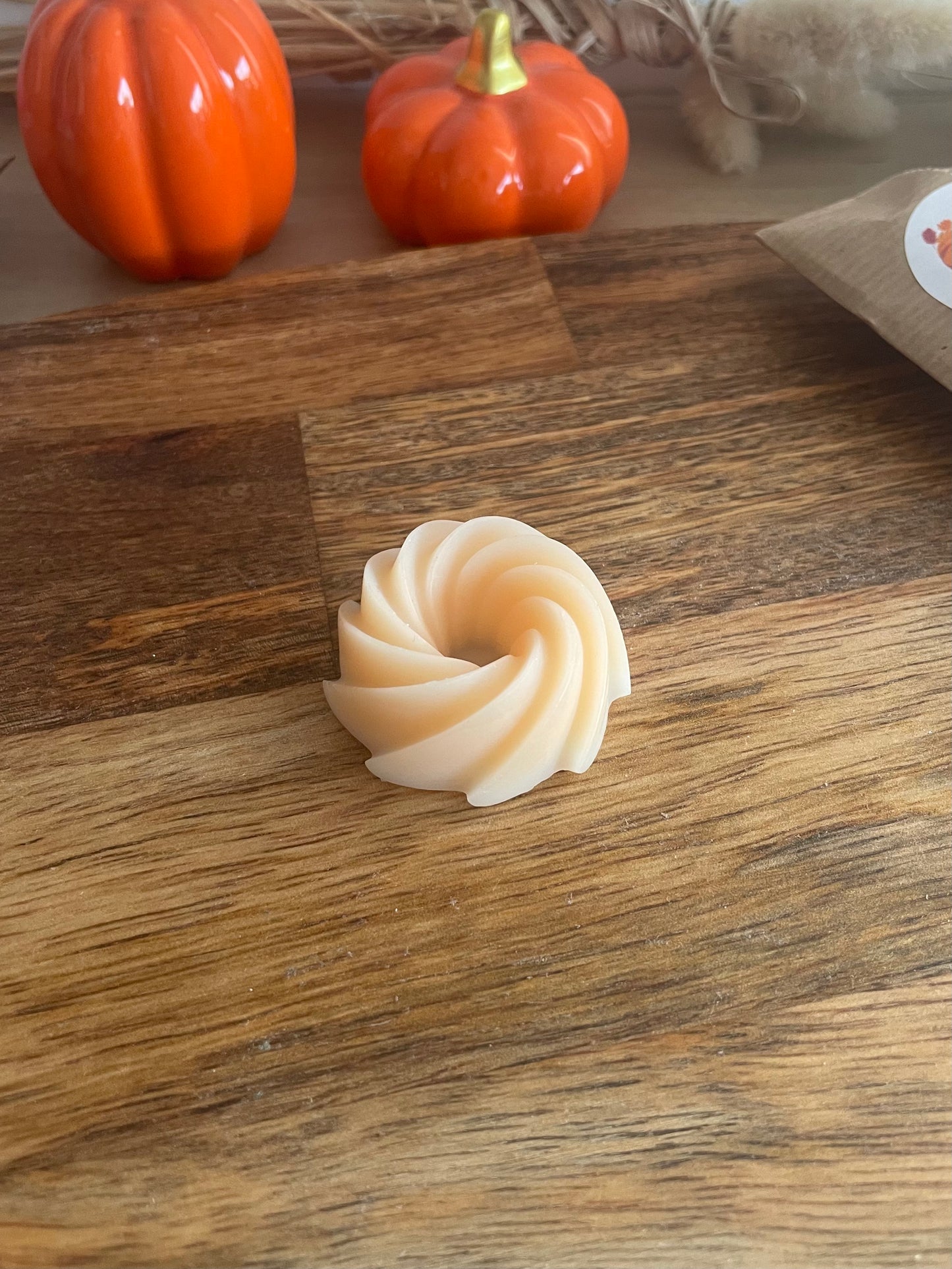 Fondant parfumé - Galet de Cire Parfumé - senteur Ma Belle Citrouille