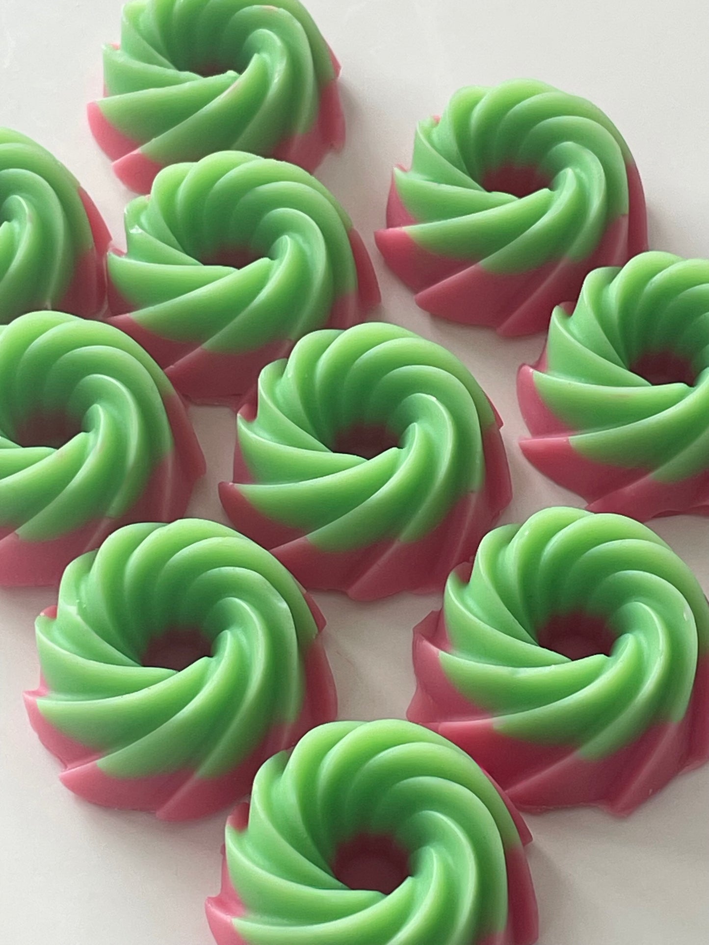 Fondant parfumé - Galet de Cire Parfumé - senteur Fraise Menthe