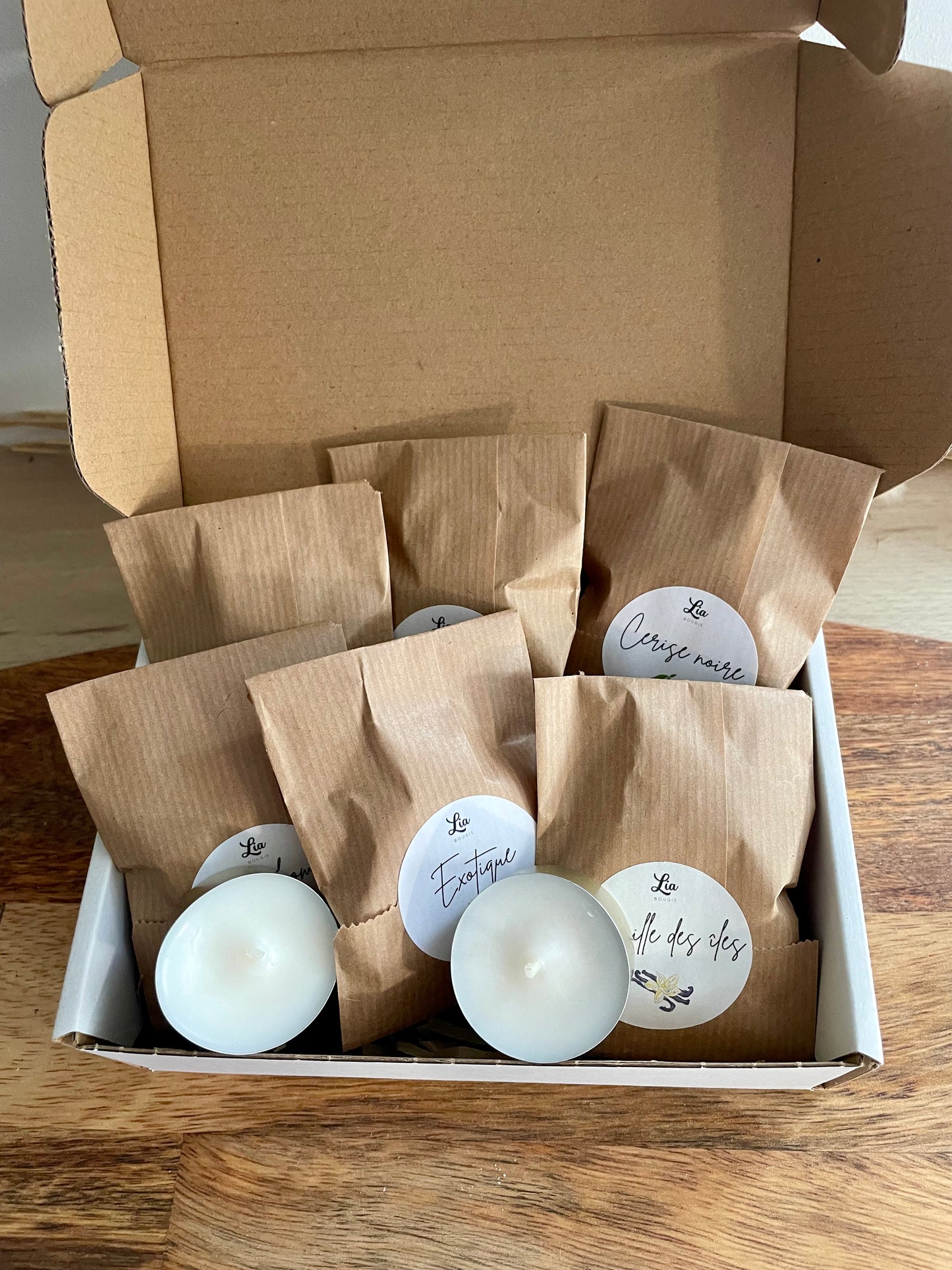 Coffret découverte avec 6 fondants parfumés