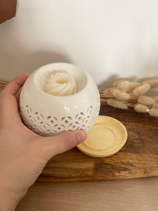 Brûle-parfum "Dentelle"