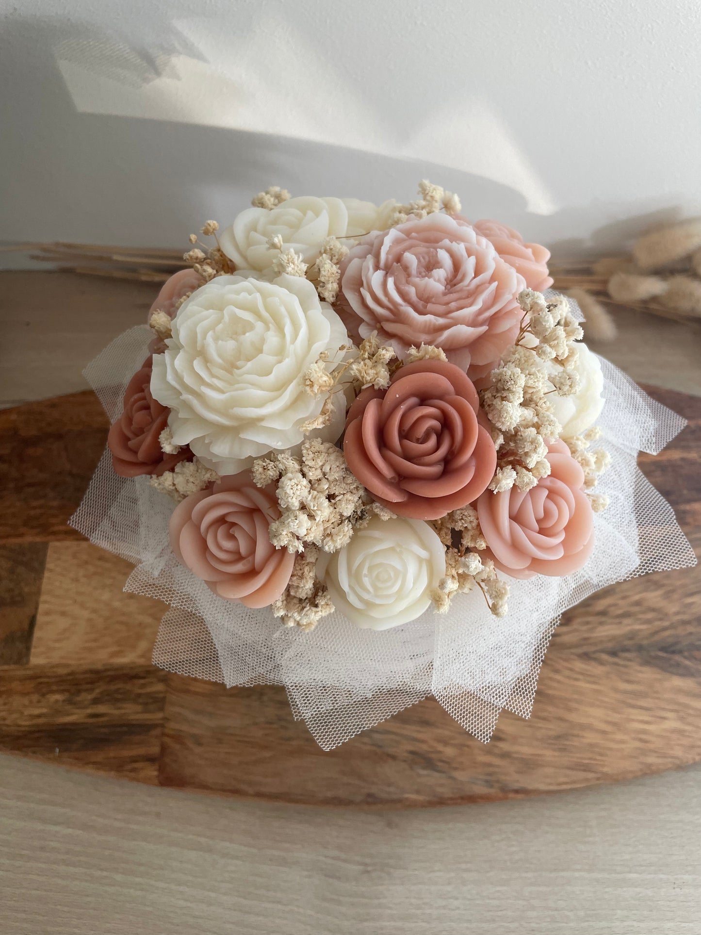 Bouquet de fleurs de Fondants Parfumés – MARRON / PRE-COMMANDE