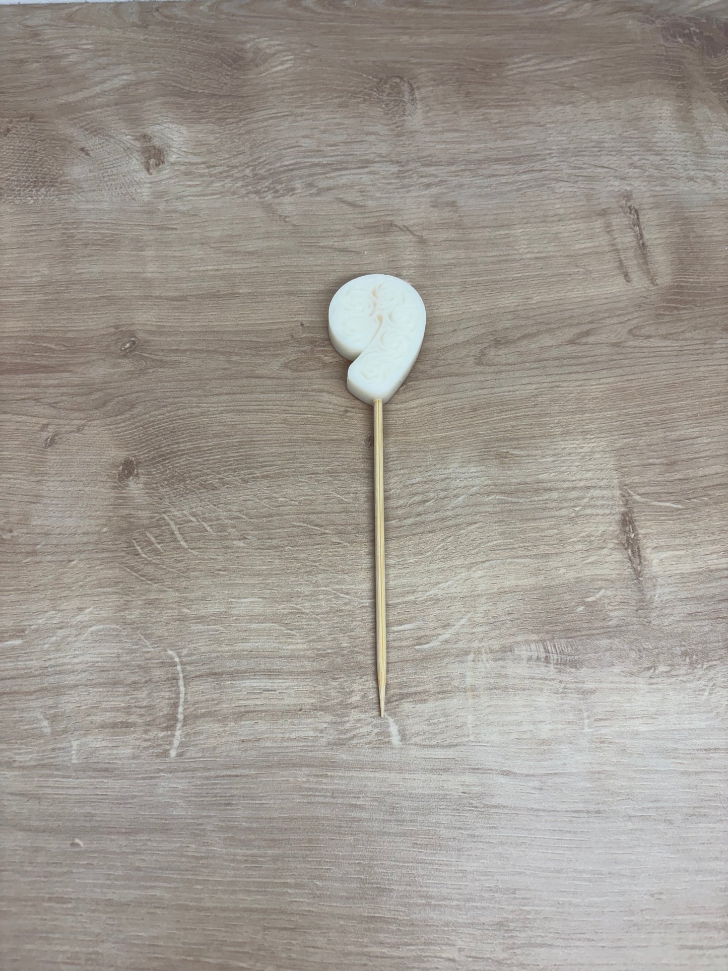 Chiffre Anniversaire en Cire (Accessoire pour Bouquet Parfumé)