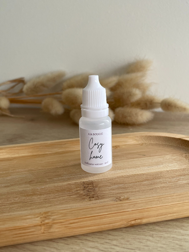 Recharge cosy home diffuseur parfum voiture bougie parfumee composition saine non toxique