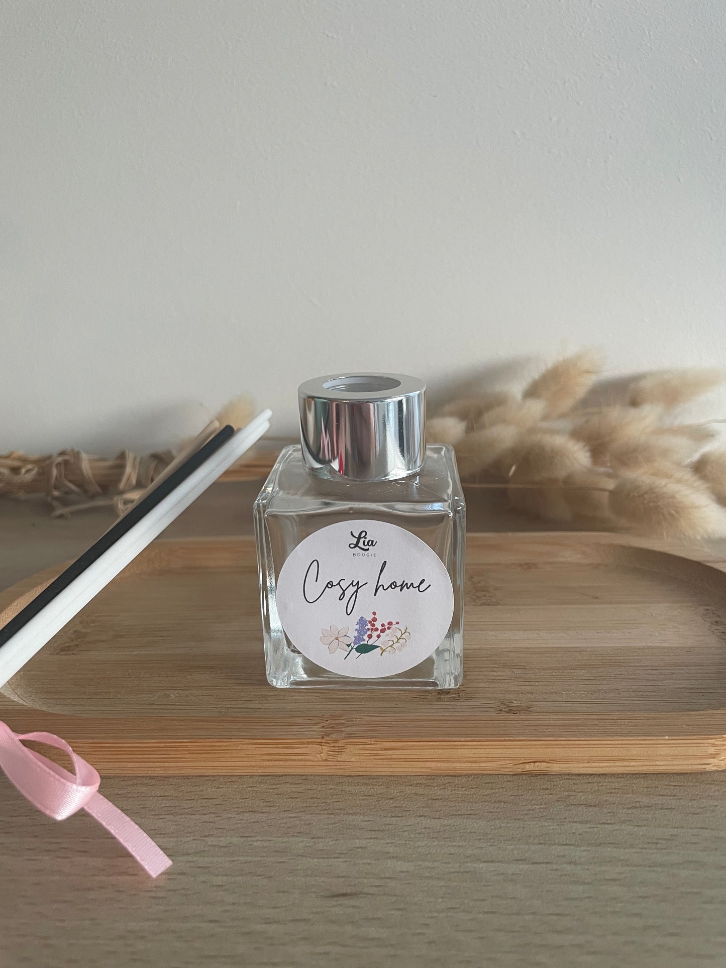 Recharge diffuseur parfum ambiance cerise noire cosy home exotique recharge economique avec batonnets de bois
