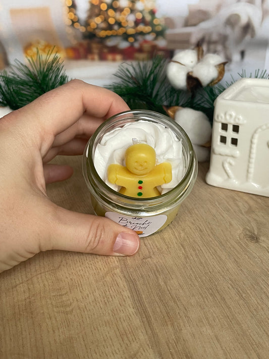 Bougie gourmande senteur Brioche de Noël