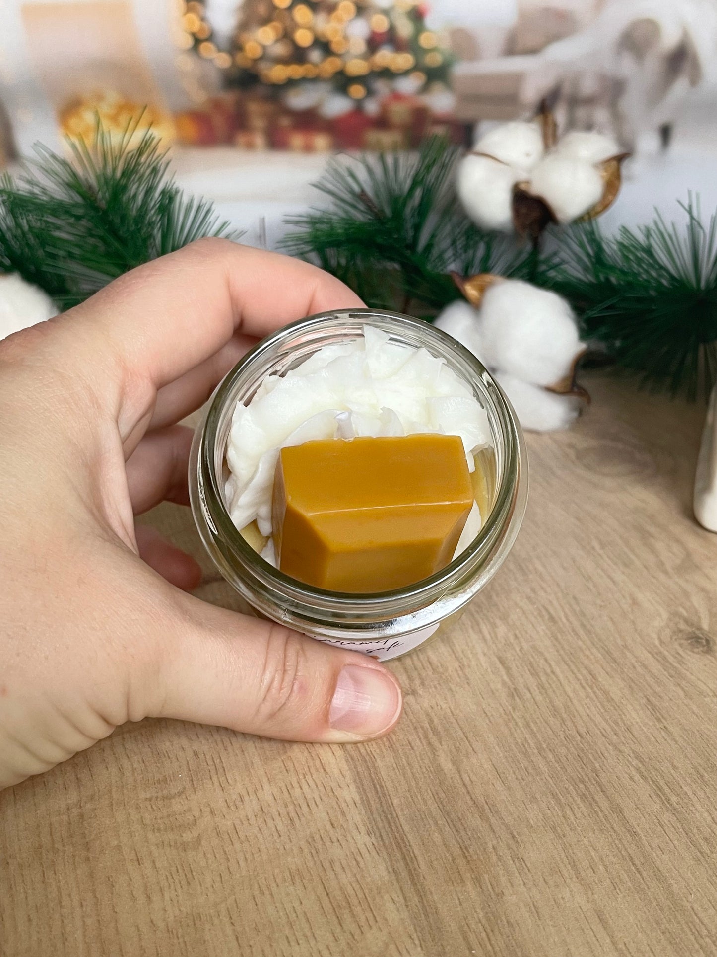 Bougie gourmande senteur Caramel au beurre salé