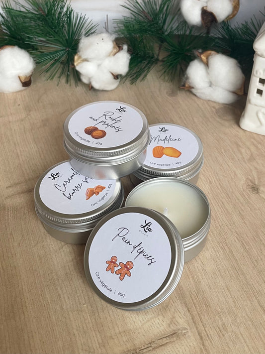 Mini bougie parfumée à l'unité - Édition gourmandise