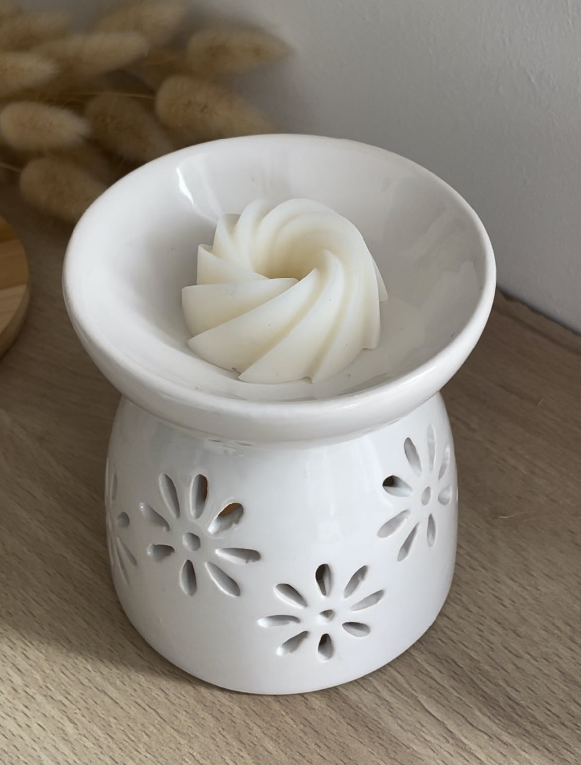 Fondant parfumé - Galet de Cire Parfumé - senteur Fraicheur du linge