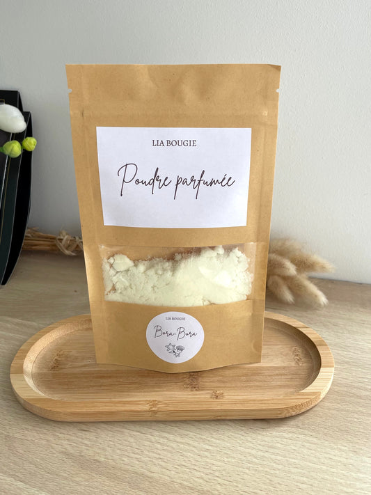 Poudre parfumée pour aspirateur