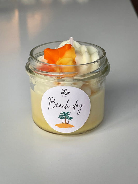 Bougie gourmande senteur Beach day