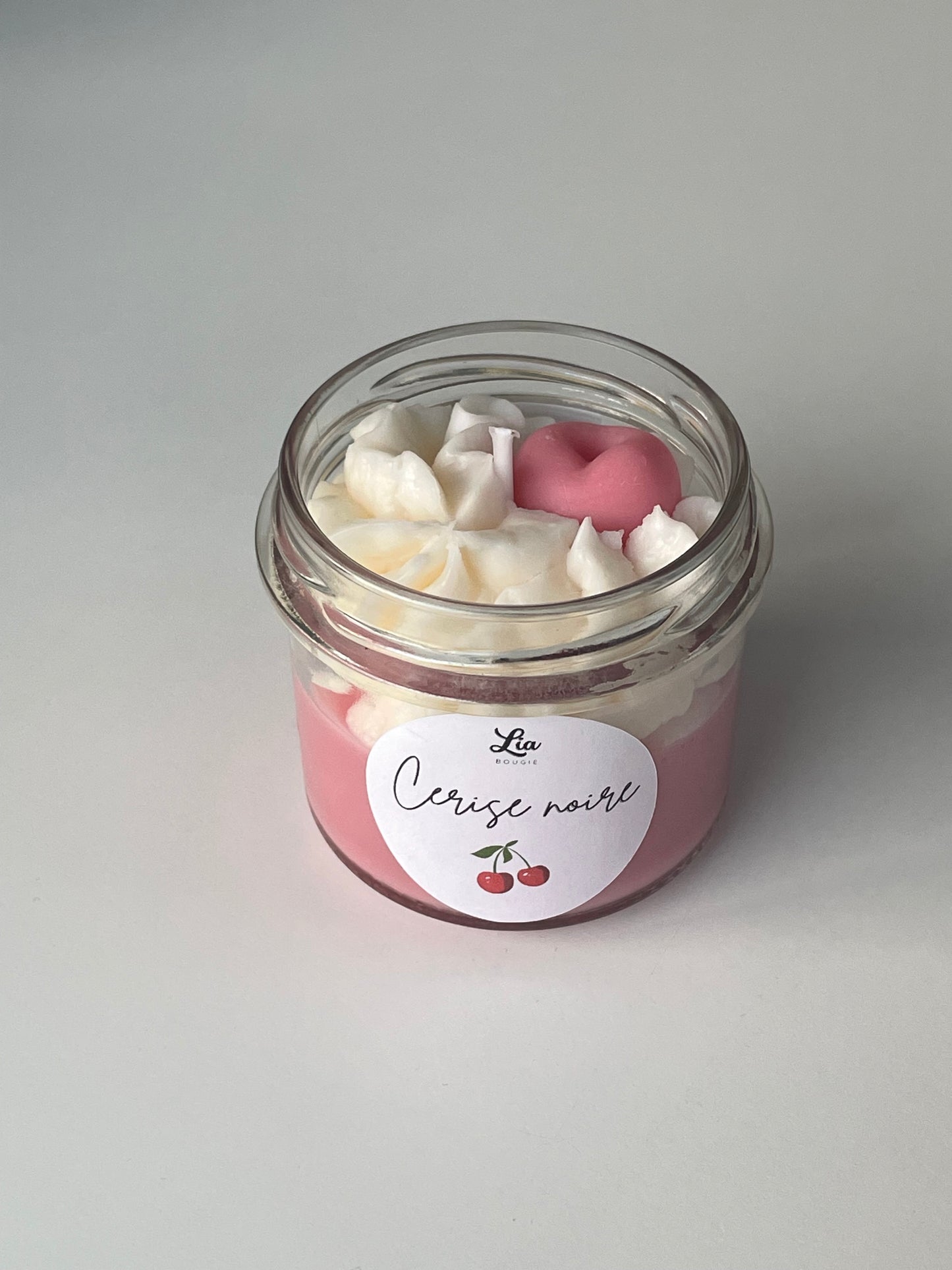 Bougie gourmande senteur Cerise noire