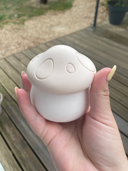 Bougie "Mon joli champignon" senteur au choix / SUR COMMANDE