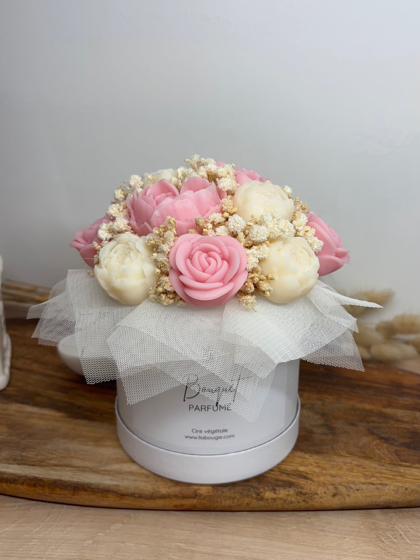 Bouquet de fleurs de Fondants Parfumés - Edition St Valentin - PRÉ-COMMANDE