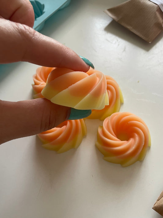 Fondant parfumé - Galet de Cire Parfumé - senteur Beach Day