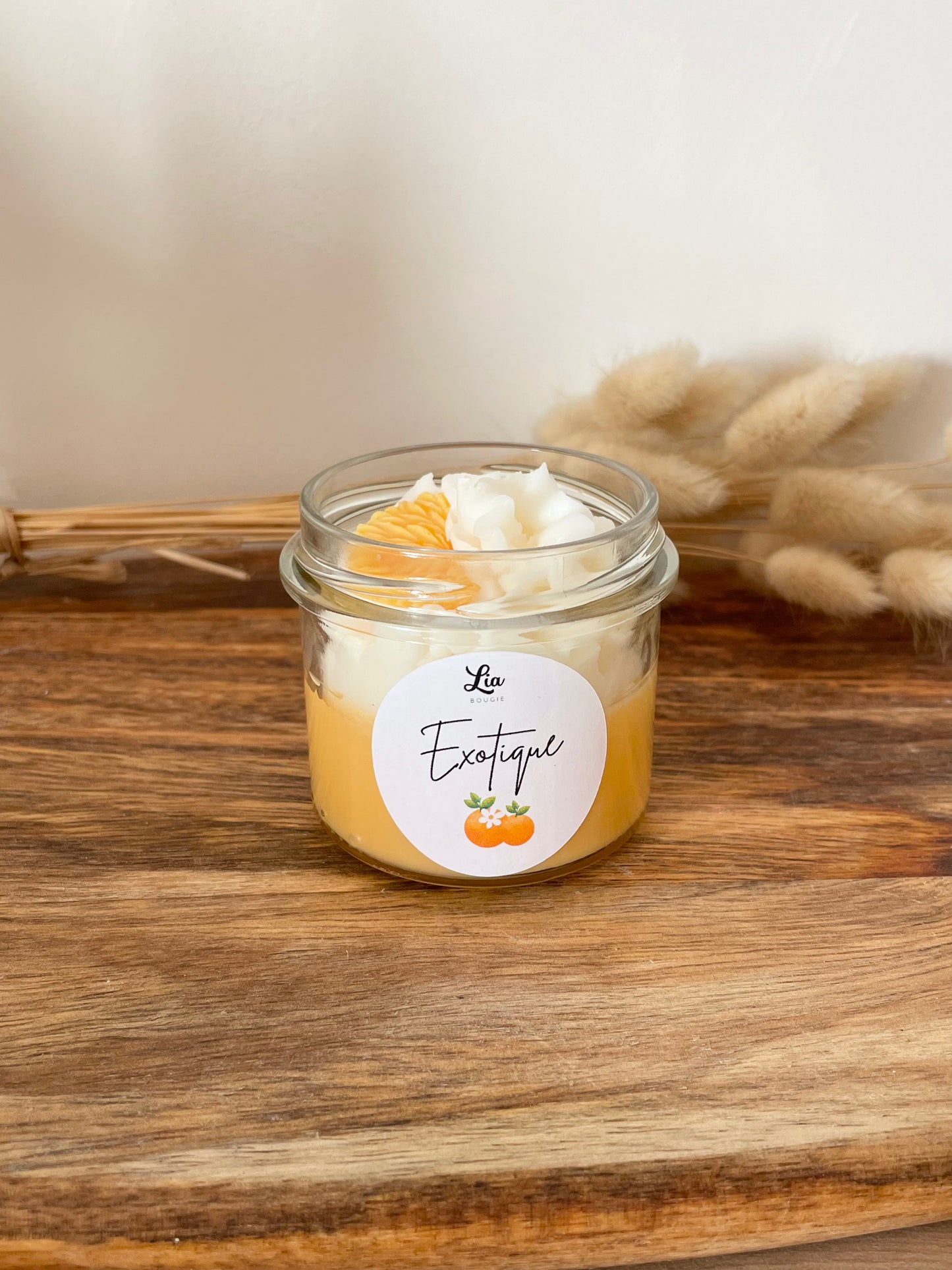 Bougie gourmande senteur Exotique