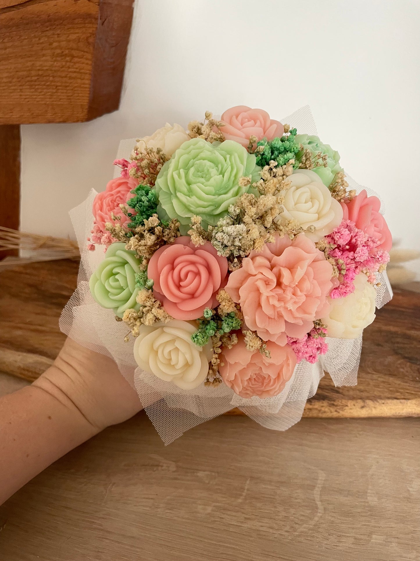 Bouquet de fleurs de Fondants Parfumés / RÉASSORT À VENIR