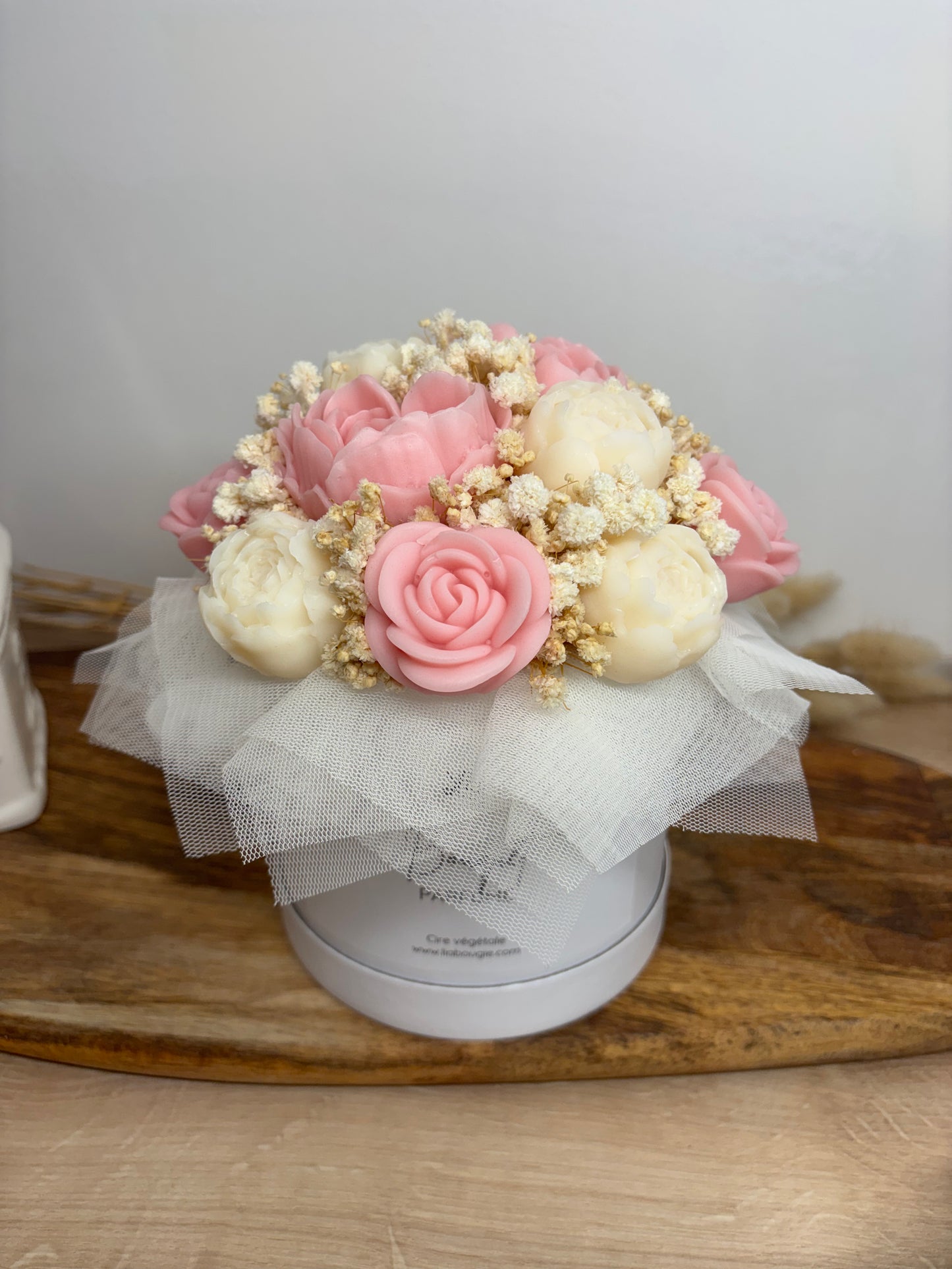 Bouquet de fleurs de Fondants Parfumés - Edition St Valentin - PRÉ-COMMANDE
