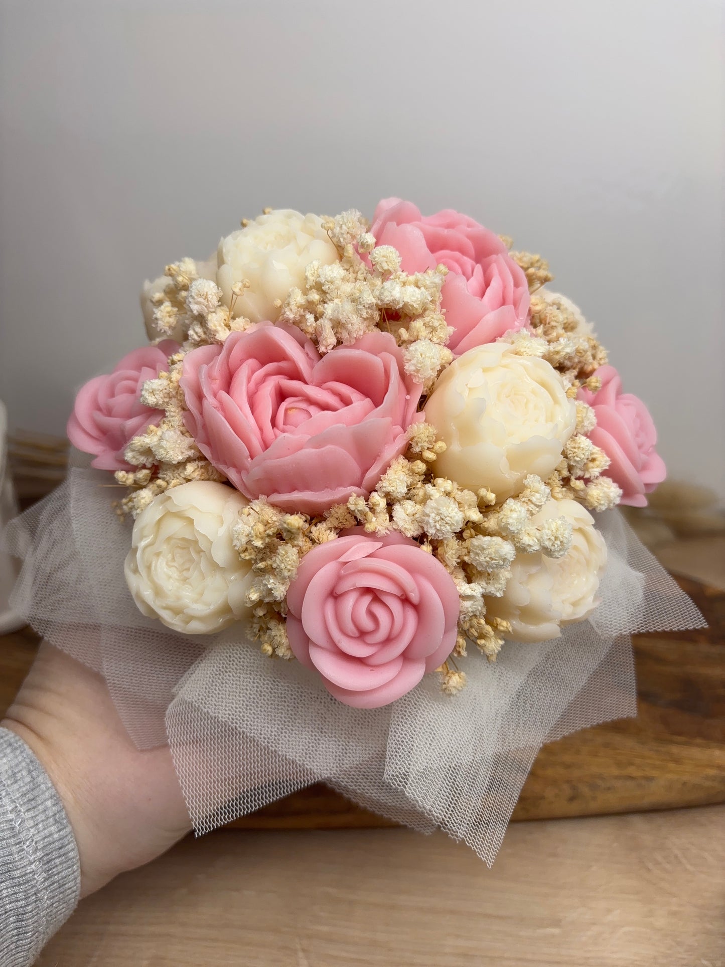 Bouquet de fleurs de Fondants Parfumés - Edition St Valentin - PRÉ-COMMANDE