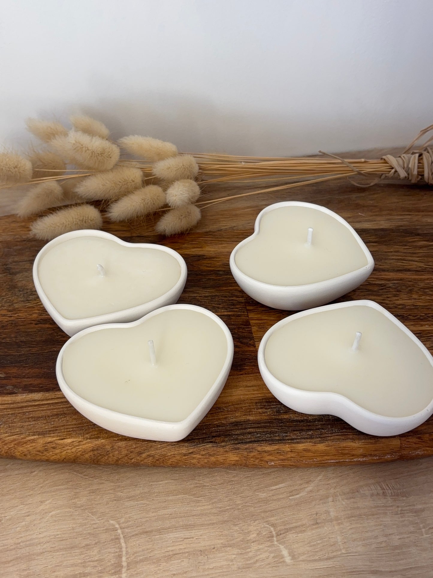 Bougie en forme de cœur senteur Cosy home