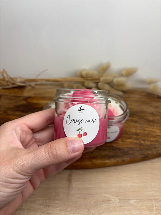 Bougie gourmande senteur Cerise noire