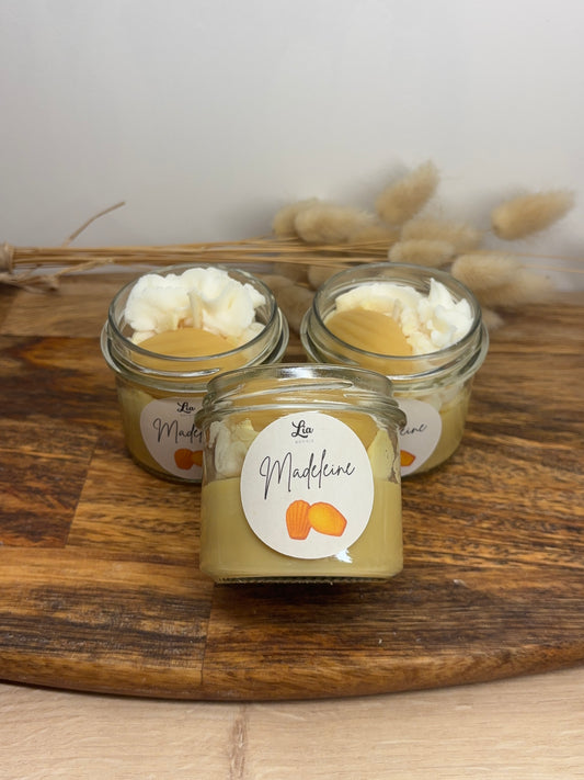 Bougie gourmande senteur Madeleine