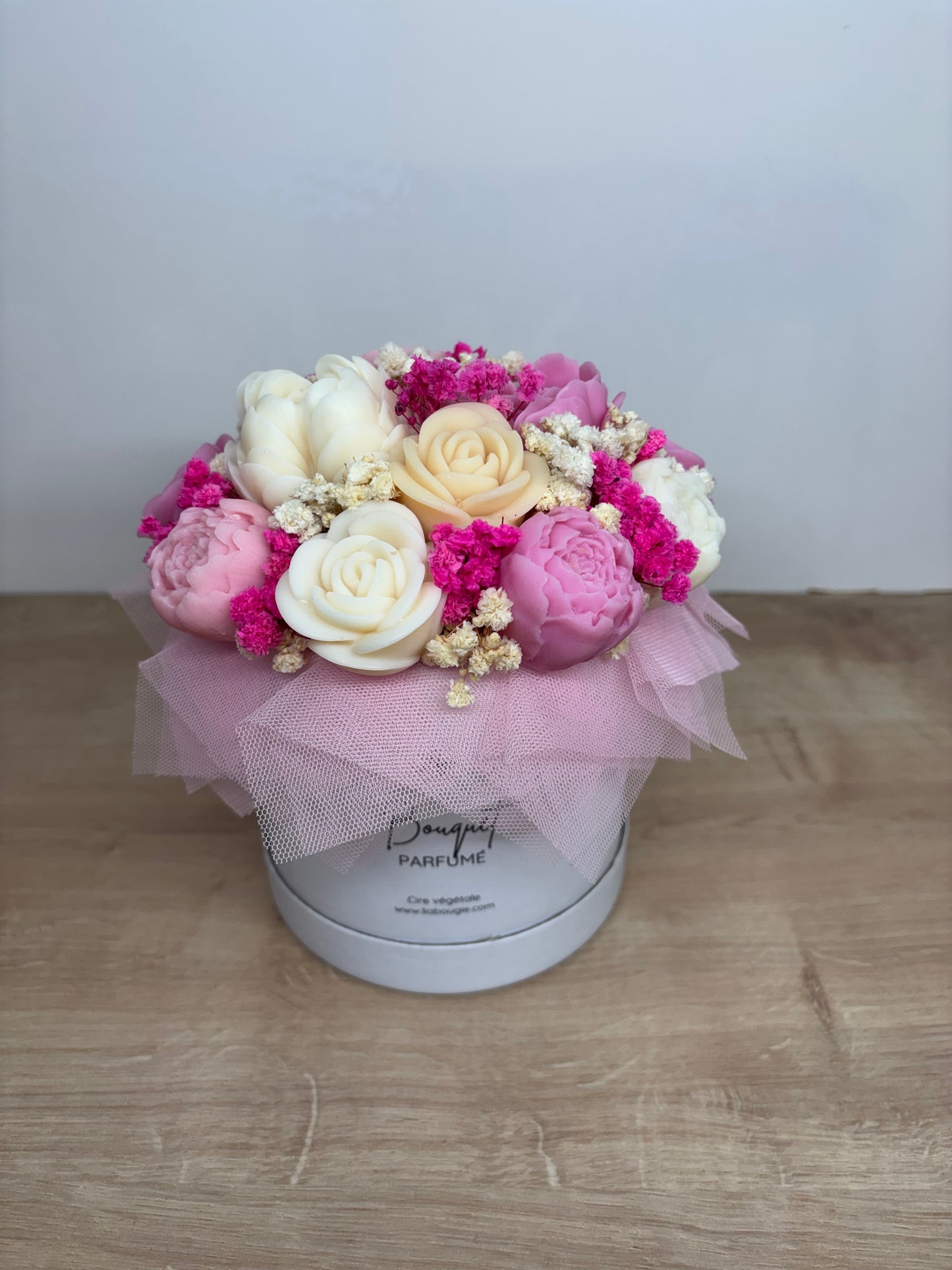 Bouquet de fleurs de Fondants Parfumés / Senteur Cuba - Rose
