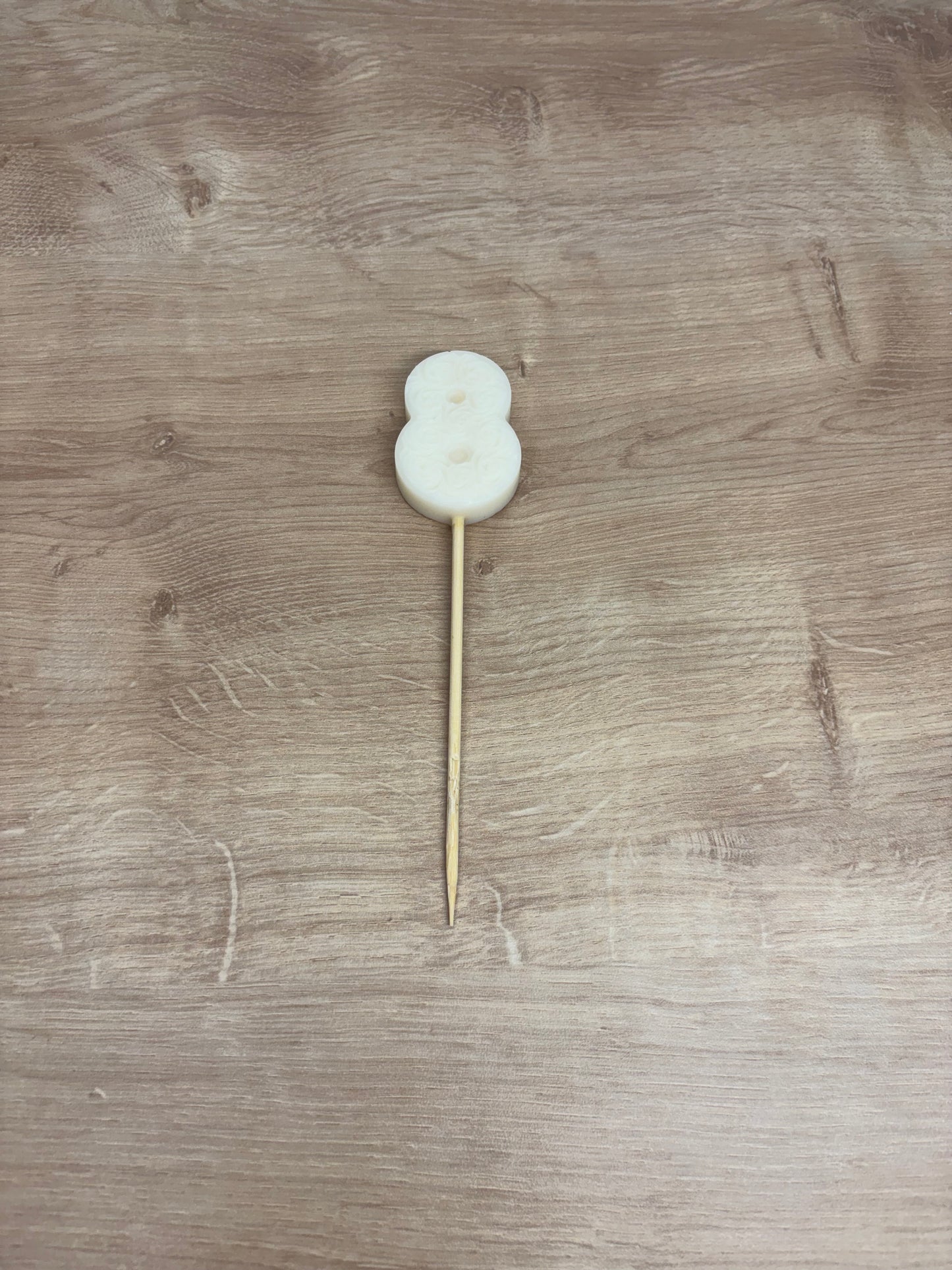 Chiffre Anniversaire en Cire (Accessoire pour Bouquet Parfumé)