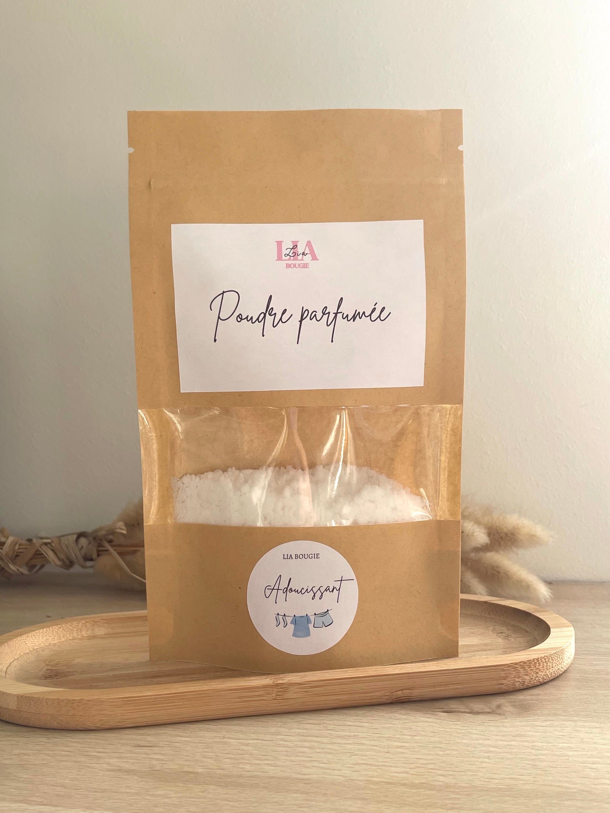 Poudre parfumee poudre aspirateur adoucissant lessive menage parfum d'ambiance decoration interieur bicarbonate de soude produit sain non toxique