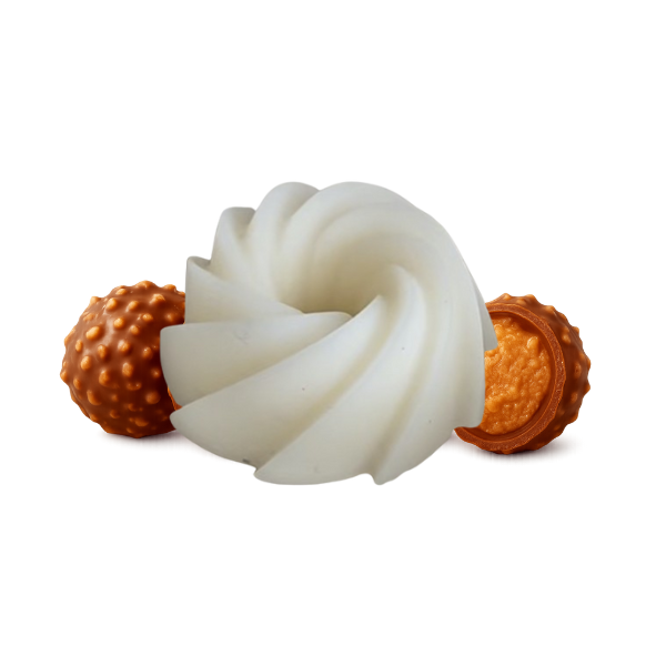 Fondant parfumé - Galet de Cire Parfumé - Rocher praliné