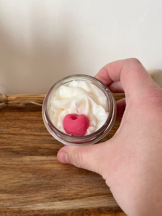 Bougie gourmande senteur Cerise noire