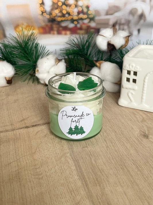 Bougie gourmande senteur Promenade en forêt