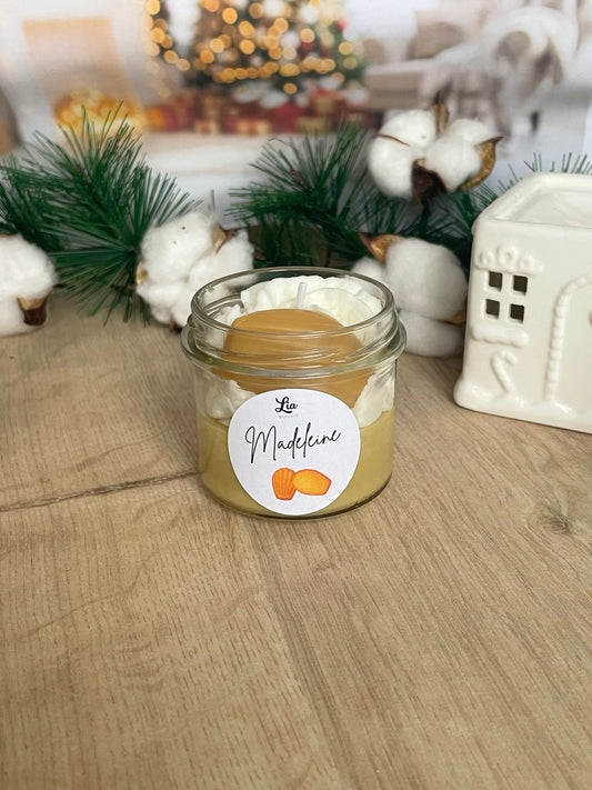 Bougie gourmande senteur Madeleine