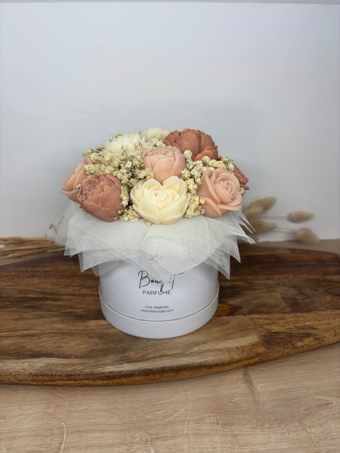 Bouquet de fleurs de Fondants Parfumés / Senteur Cuba - Marron 2
