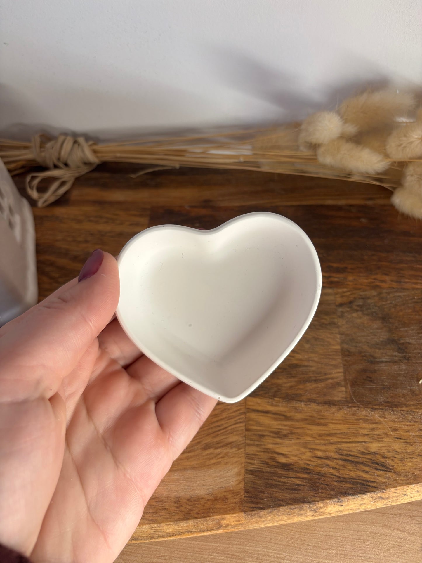 Cœur décorative pour plateau